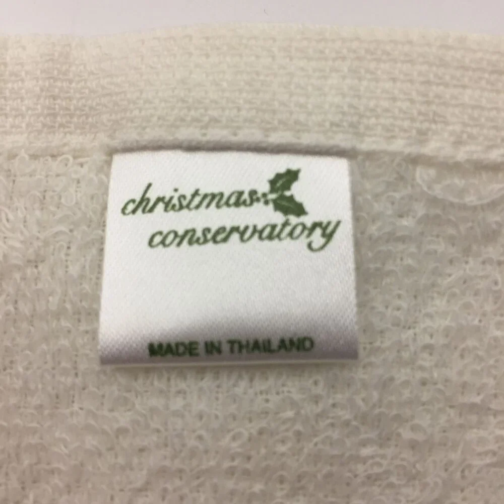 Christmas Conservatory Set 2 Mini Hand Towels 11x17